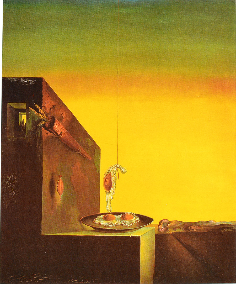 Dalí - Huevos al plato sin plato 
