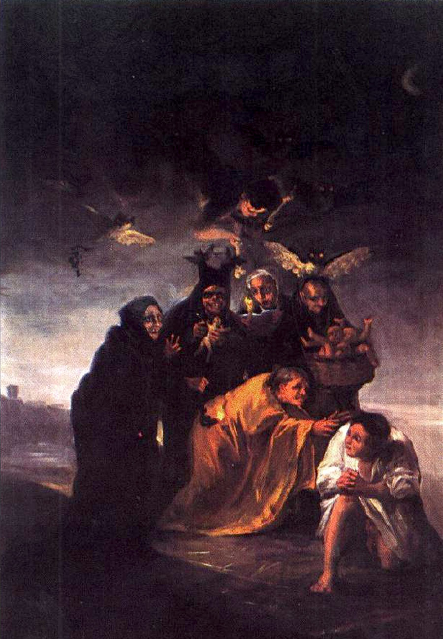 Francisco de Goya - El exorcismo 