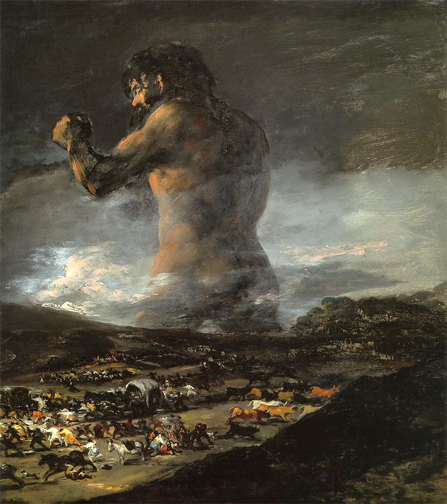 Francisco de Goya - El coloso