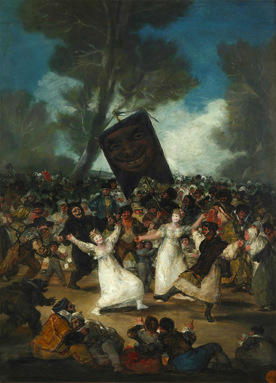 Francisco de Goya - El entierro de la sardina 
