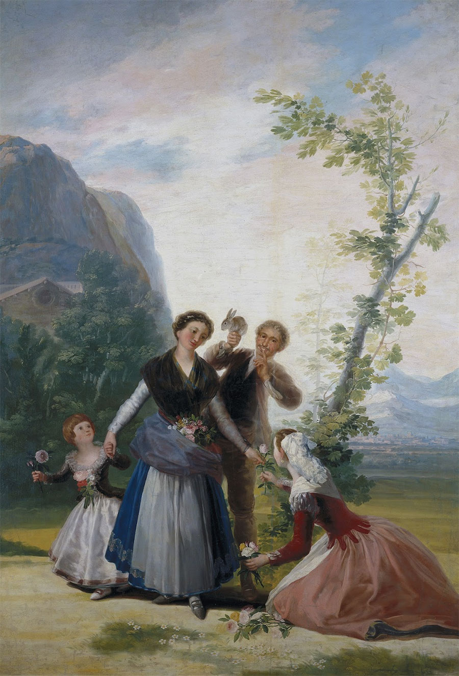 Francisco de Goya - La primavera o Las floreras 
