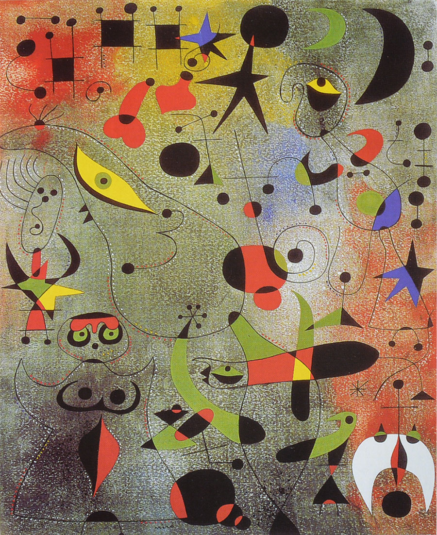 Miró - Despertar al alba (De la serie de las Constelaciones) 