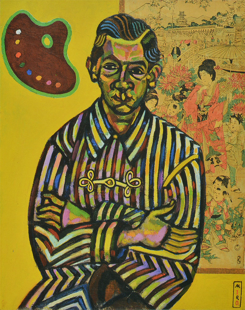 Miró - Retrato de E.C. Ricart