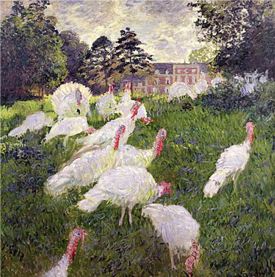 Claude Monet - Los pavos