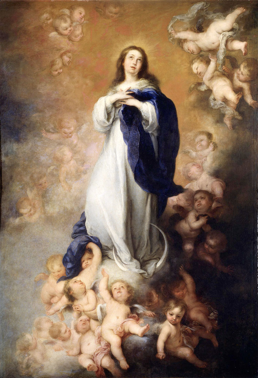 Bartolomé Esteban Murillo - Inmaculada Concepción de los Venerables (Inmaculada Soult) 