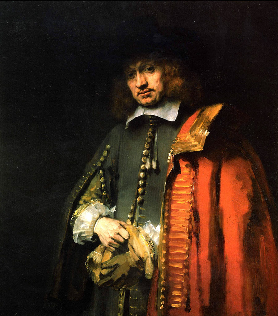 Rembrandt - Retrato de Jan Six 