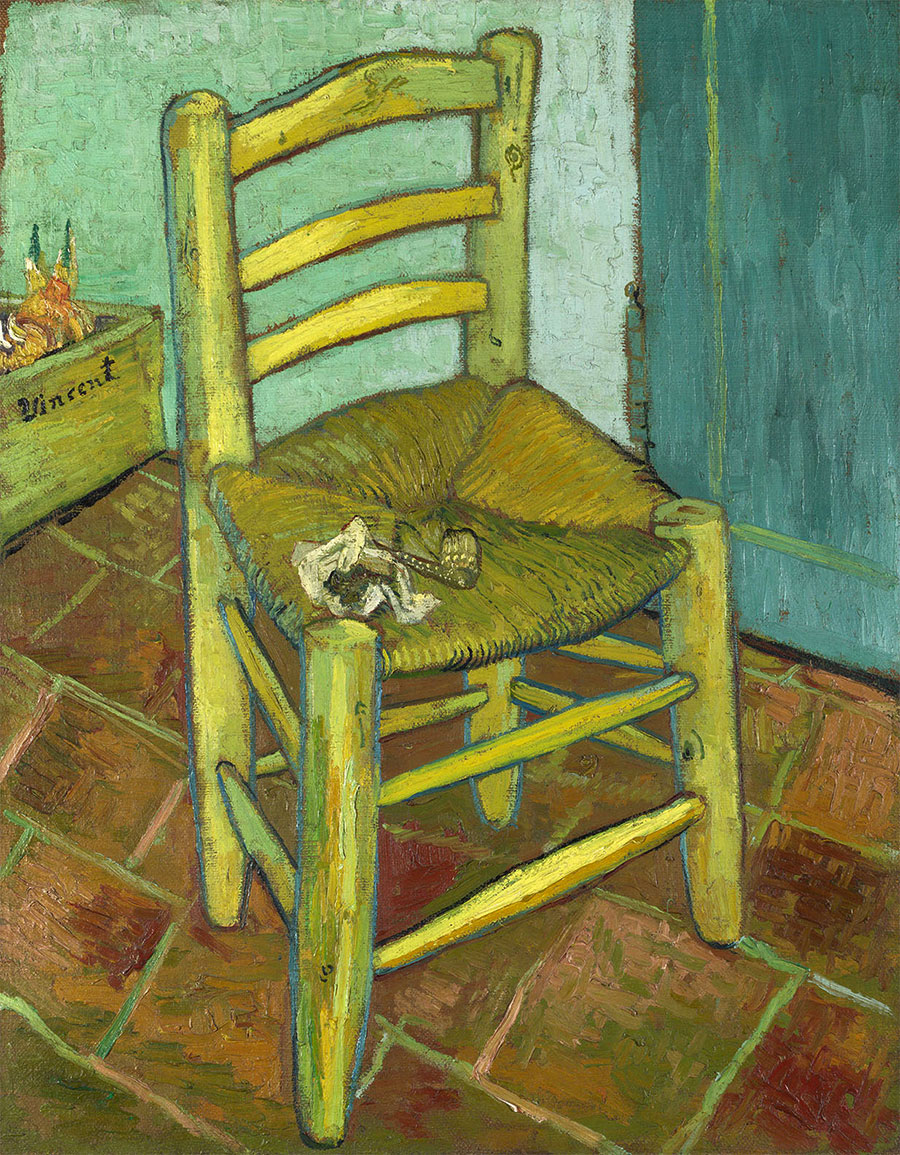 Vincent van Gogh - La silla de Van Gogh 