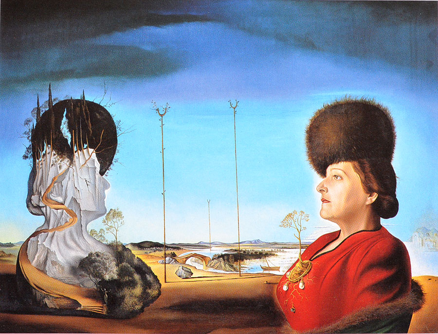 Dalí - Retrato de Isabel Styler-Tas (Melancolía) 