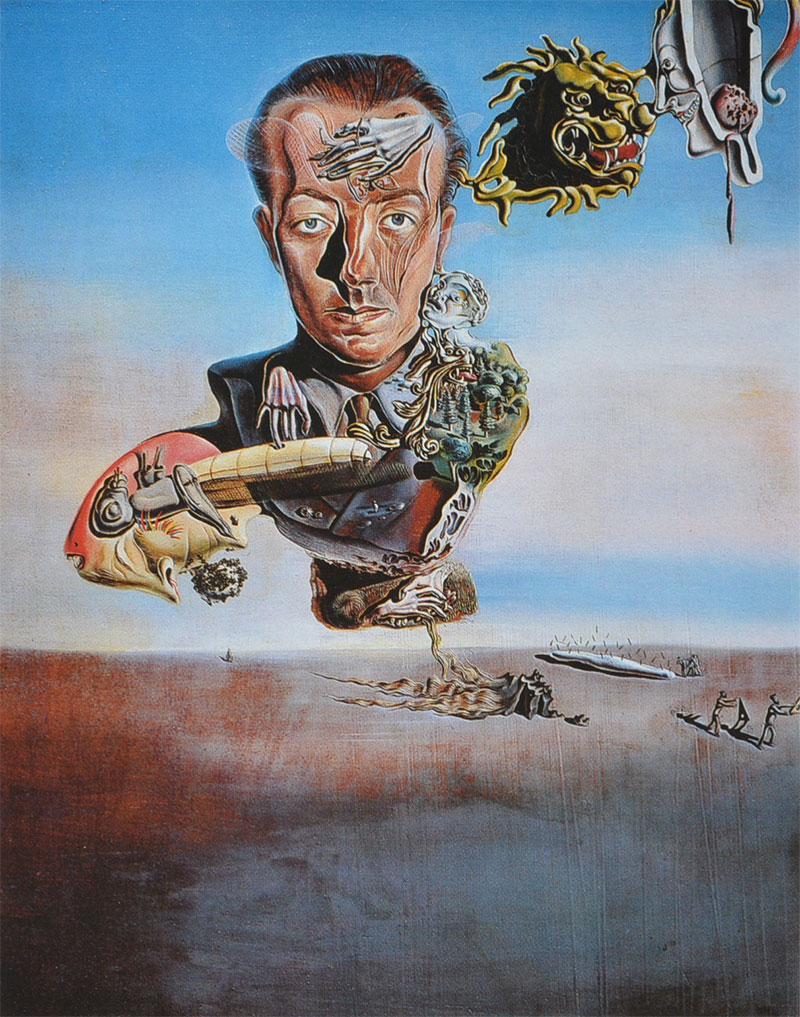 Dalí - Retrato de Paul Éluard