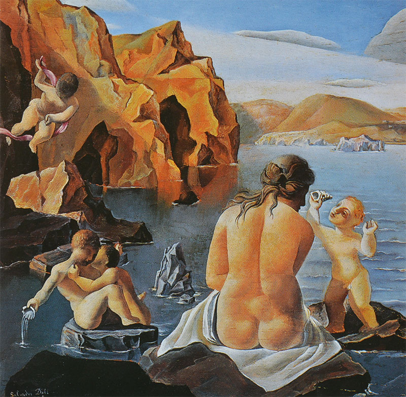 Dalí - Venus y amorcillos