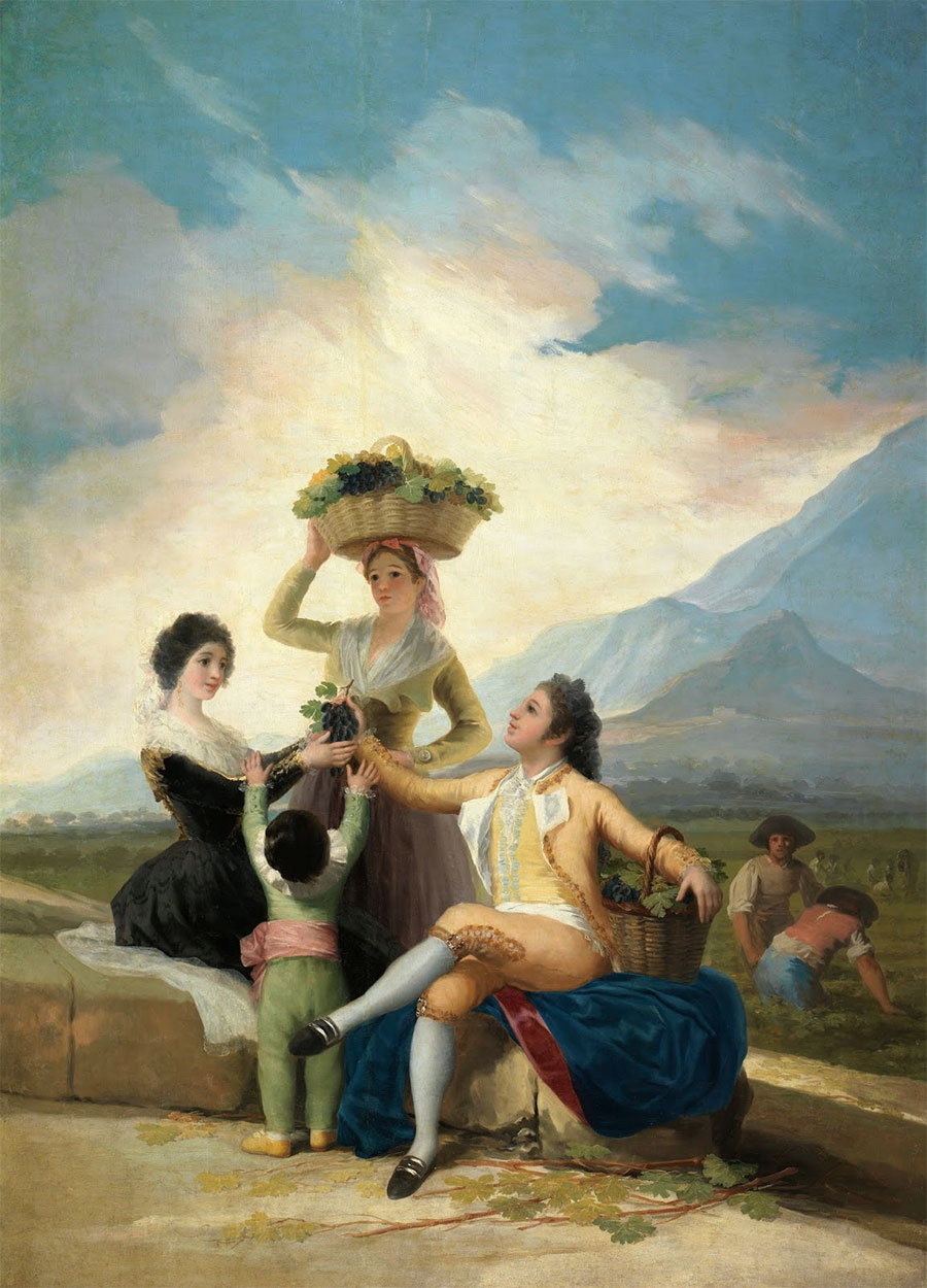 Francisco de Goya - El otoño o La vendimia 