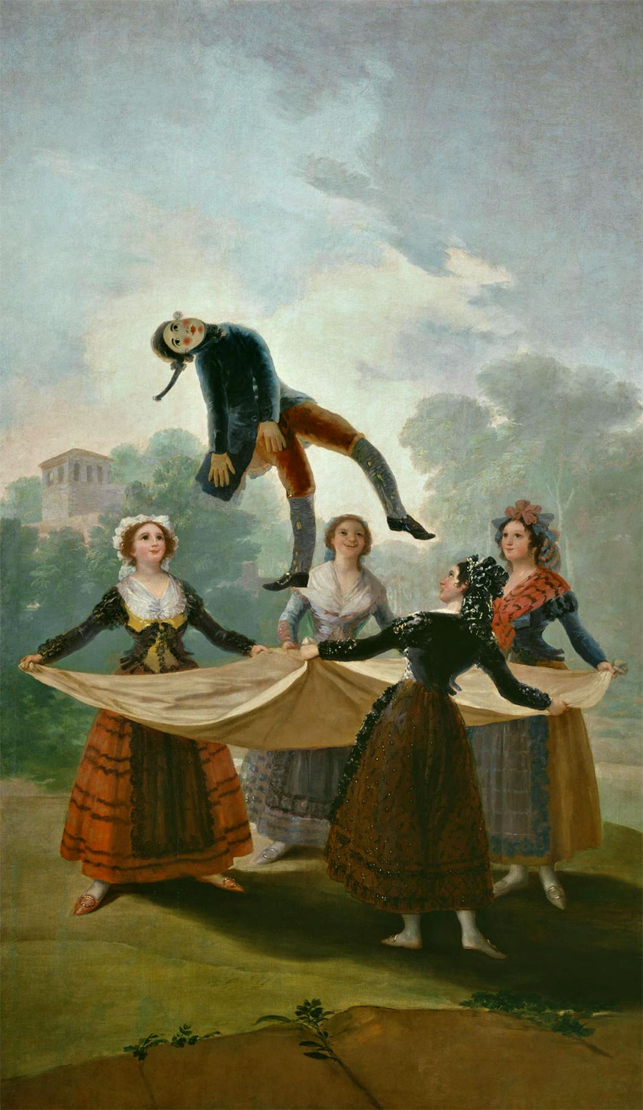 Francisco de Goya - El pelele 