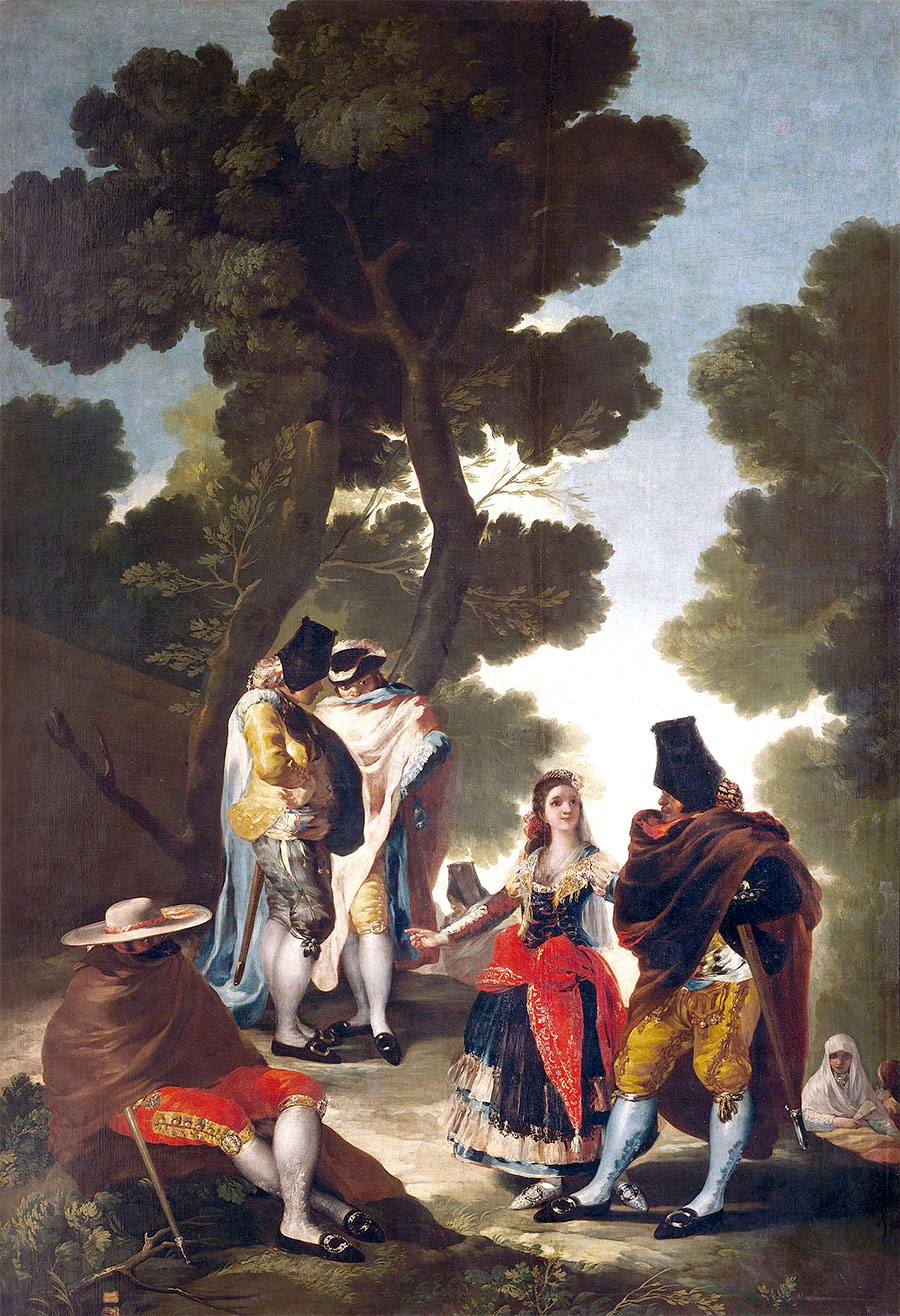 Francisco de Goya - El paseo en Andalucía 