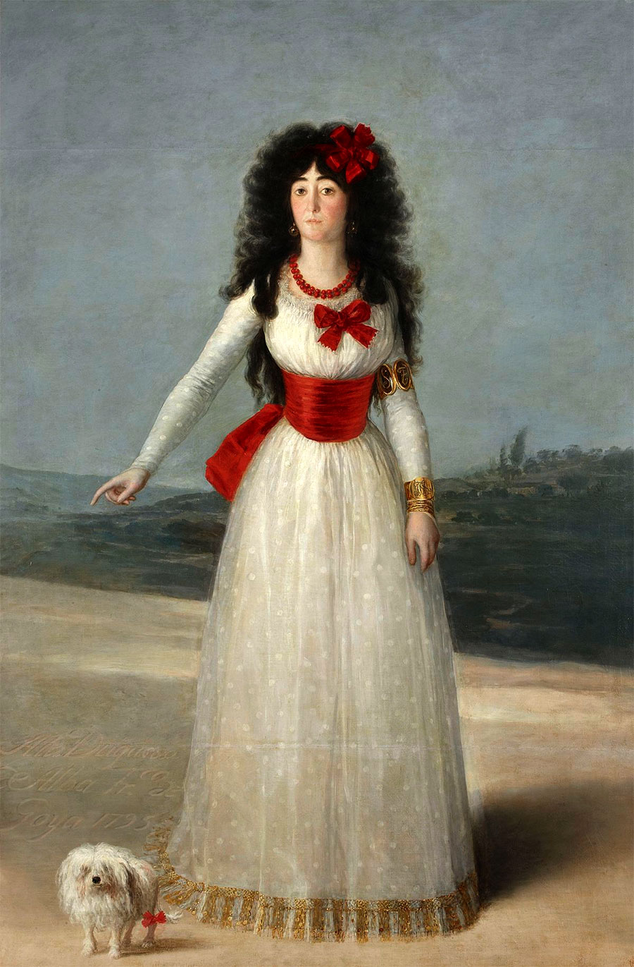 Francisco de Goya - María Cayetana de Silva, duquesa de Alba 