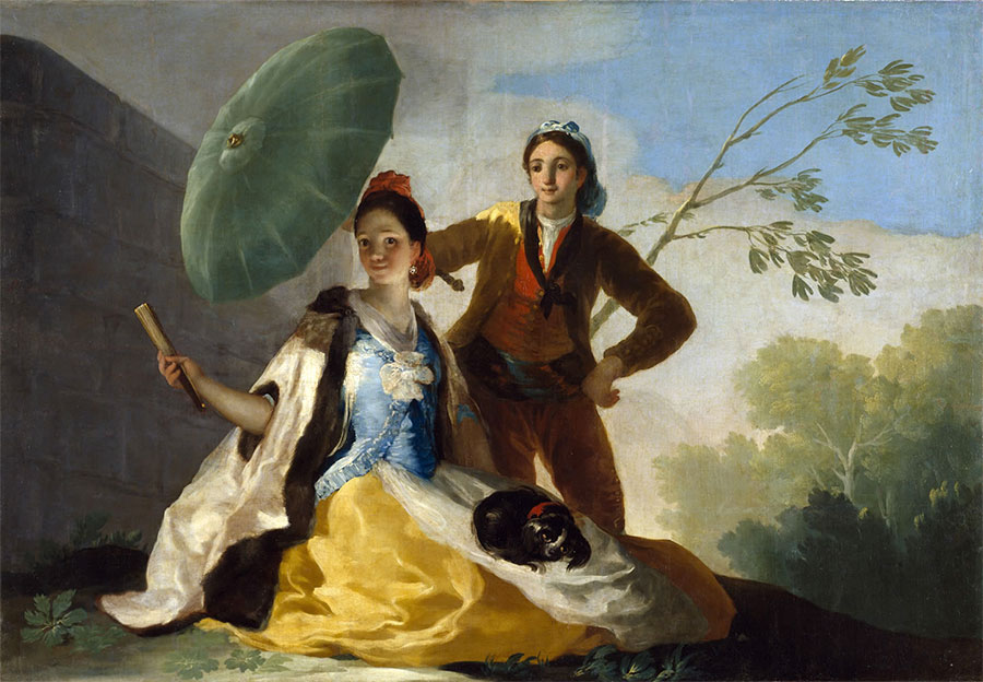 Francisco de Goya - El quitasol 