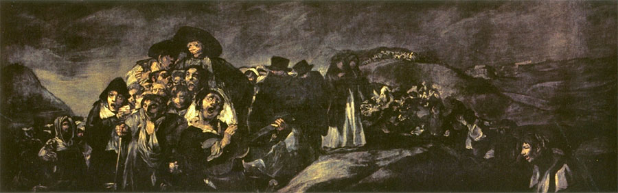 Francisco de Goya - La romería de San Isidro 