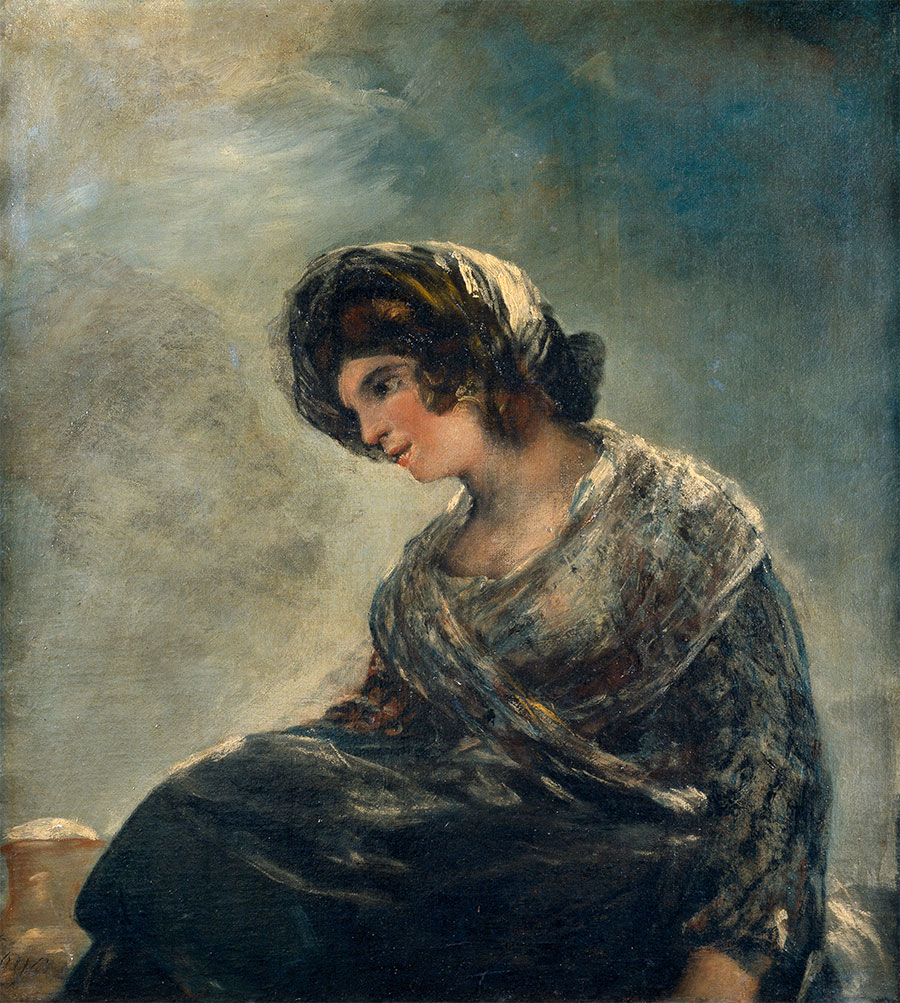 Francisco de Goya - La lechera de Burdeos 