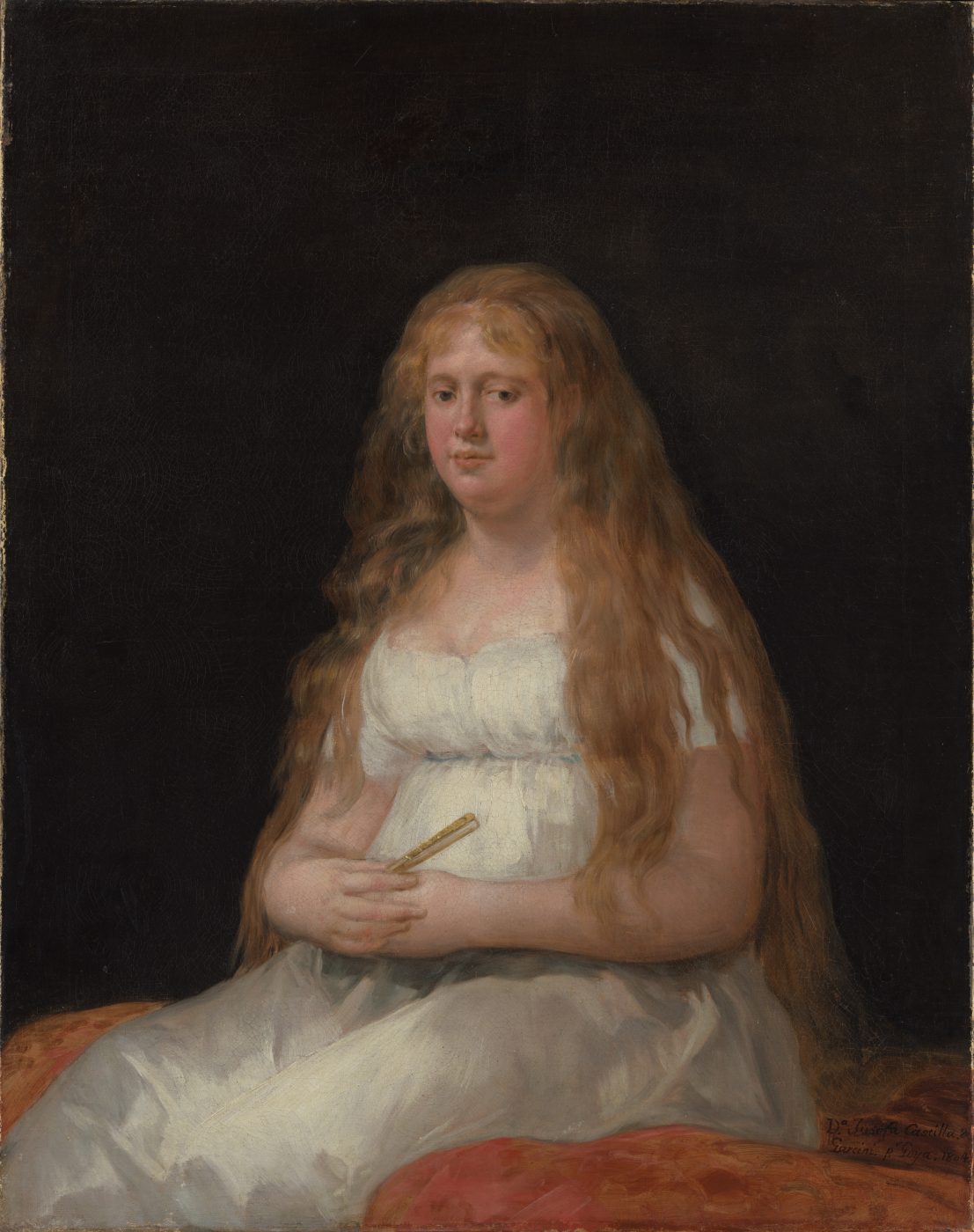Josefa de Castilla Portugal y van Asbrock de Garcini – Francisco de Goya, 1804, Romanticismo