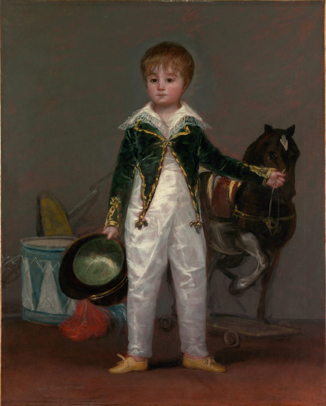 José Costa y Bonells apodado Pepito – Francisco de Goya, hacia 1810, Romanticismo