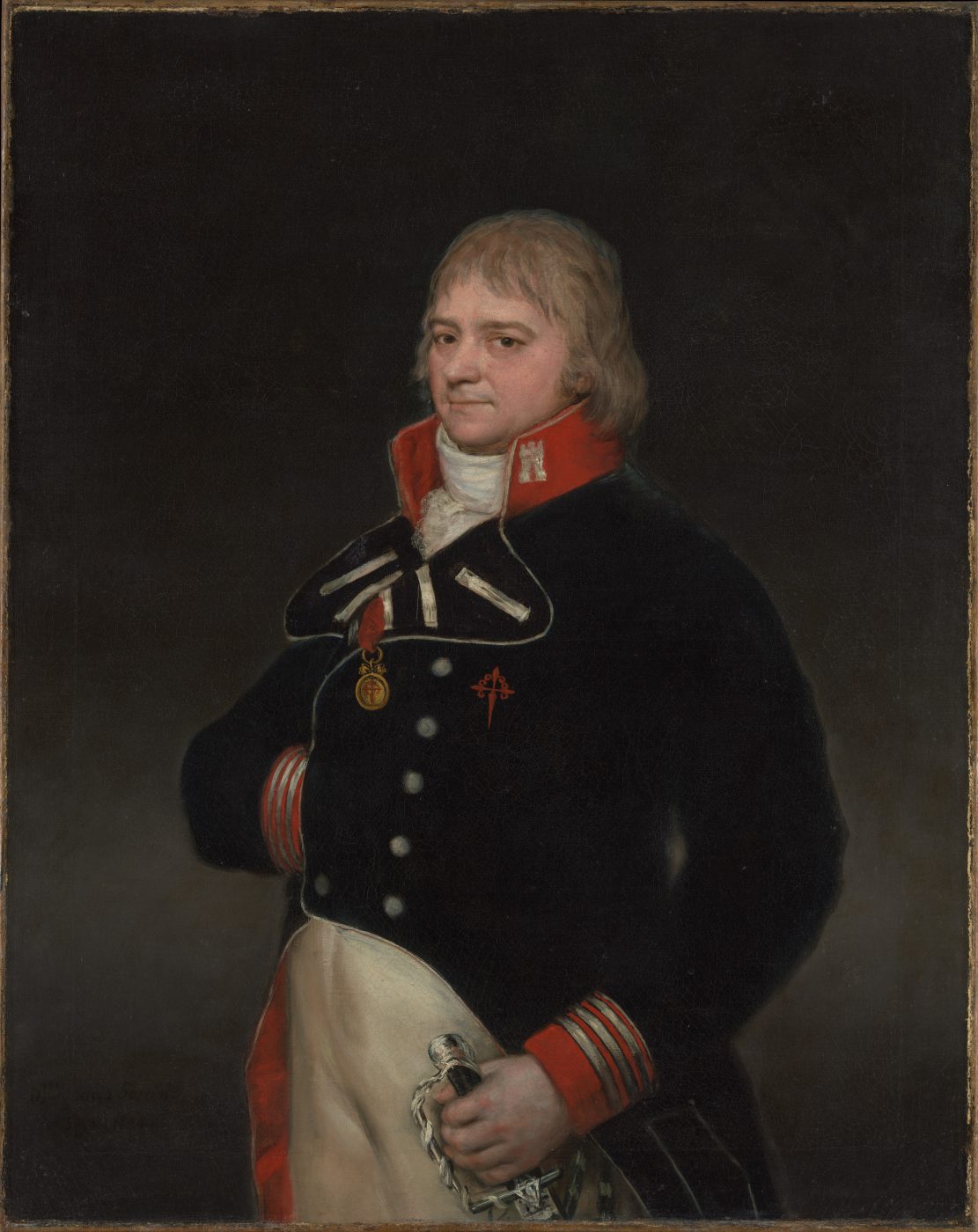 Ignacio Garcini y Queralt (1752–1825), Brigadier de Ingenieros – Francisco de Goya, 1804, Romanticismo