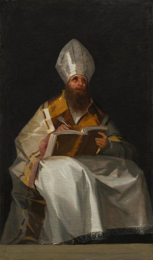 San Ambrosio – Francisco de Goya, hacia 1796-99, Romanticismo