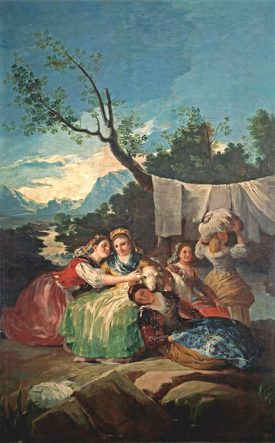Francisco de Goya - Las lavanderas 