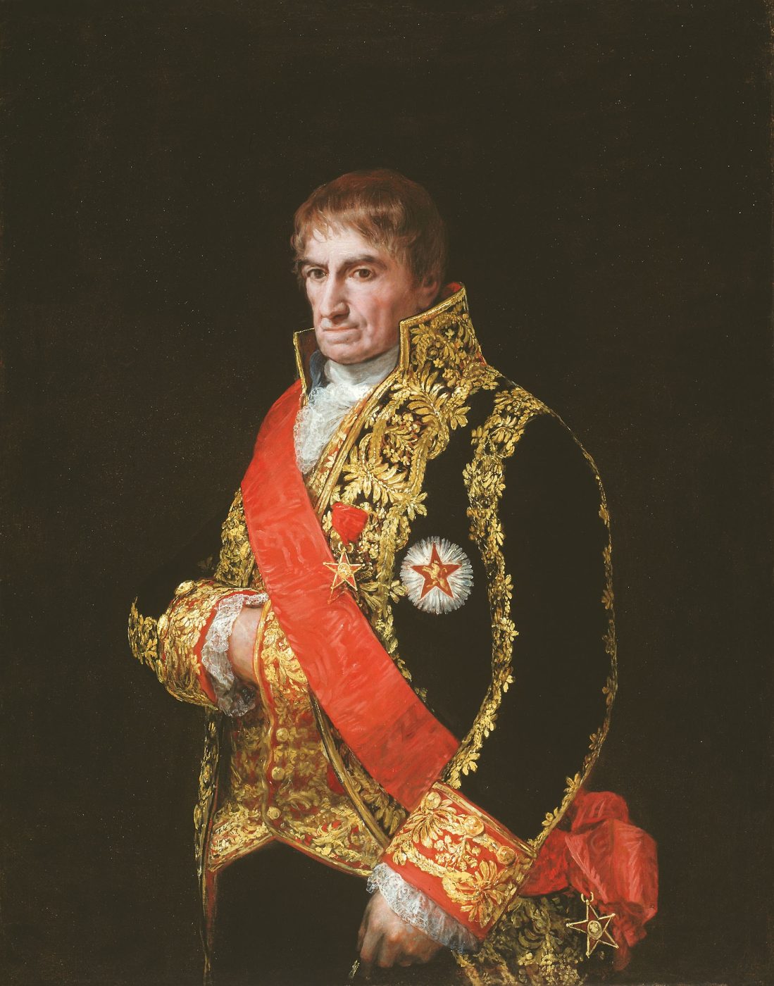 Manuel Romero Echalecu, ministro de José Bonaparte – Francisco de Goya, hacia 1810, Romanticismo