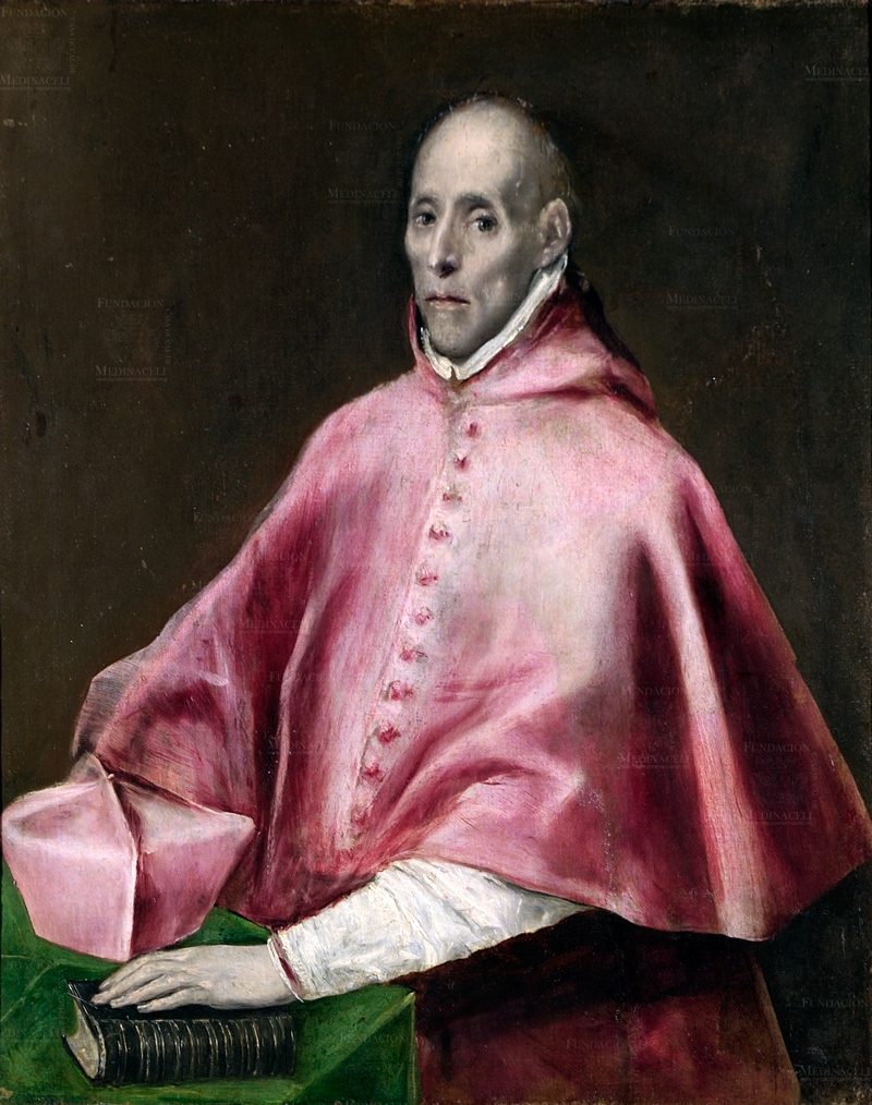 Retrato del cardenal Tavera – El Greco, 1609-1614, Manierismo