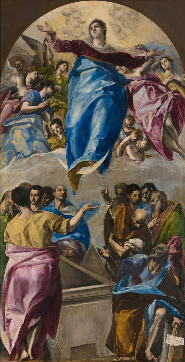 La Asunción de María (Santo Domingo el Antiguo) – El Greco, 1577-79, Manierismo