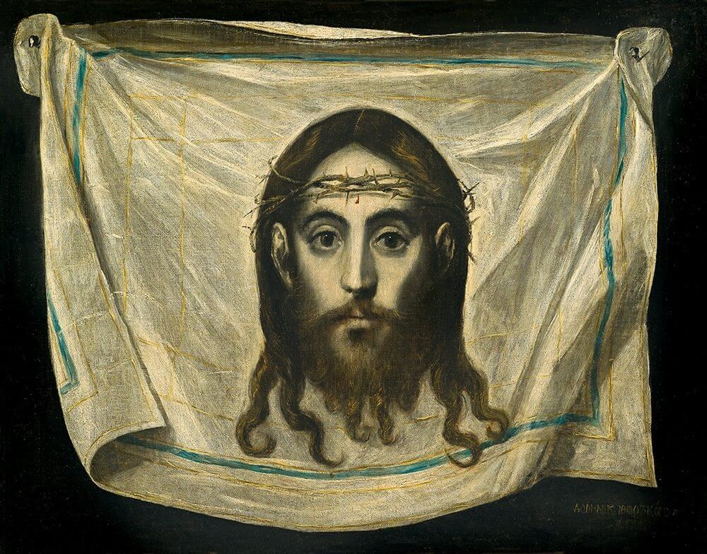 La Santa Faz – El Greco, hacia 1580, Manierismo