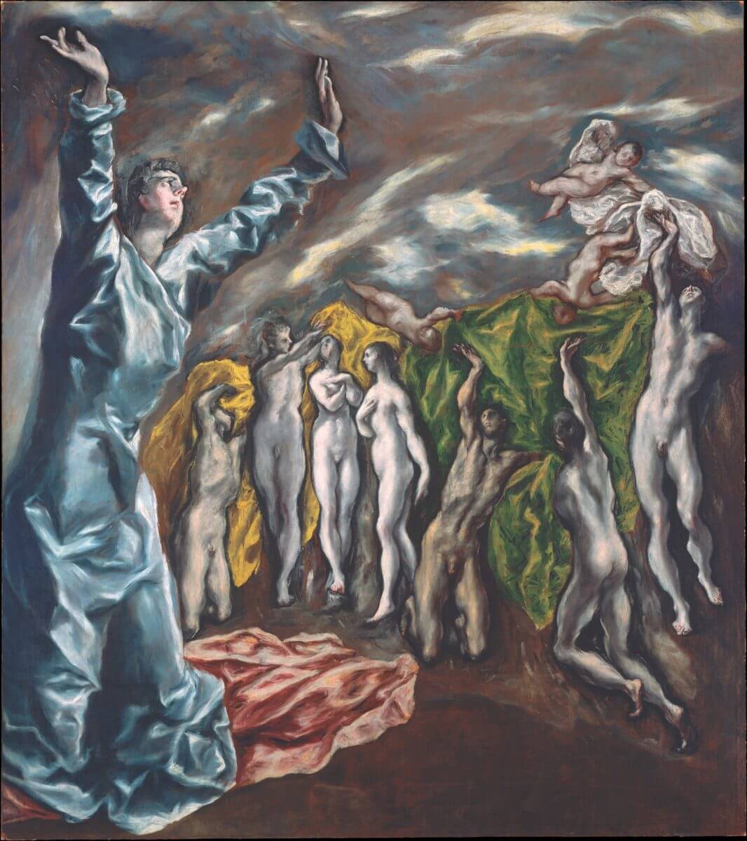 La visión del Apocalipsis (La visión de san Juan) – El Greco, 1609-1614, Manierismo