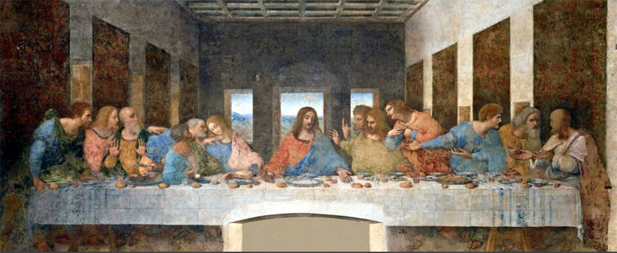 Leonardo da Vinci - La Última cena 
