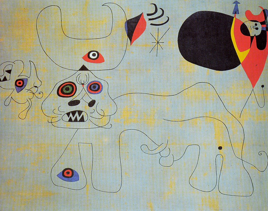 Miró - La corrida 