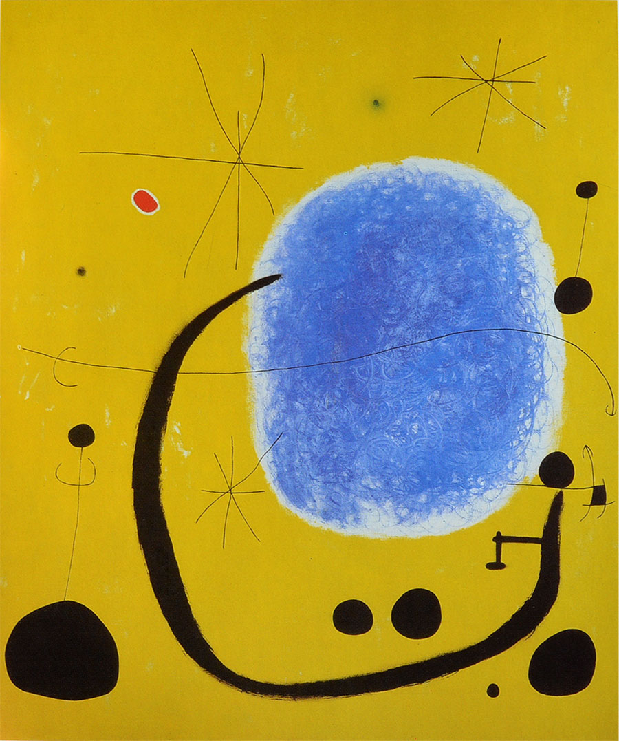 Miró - El oro del azul 