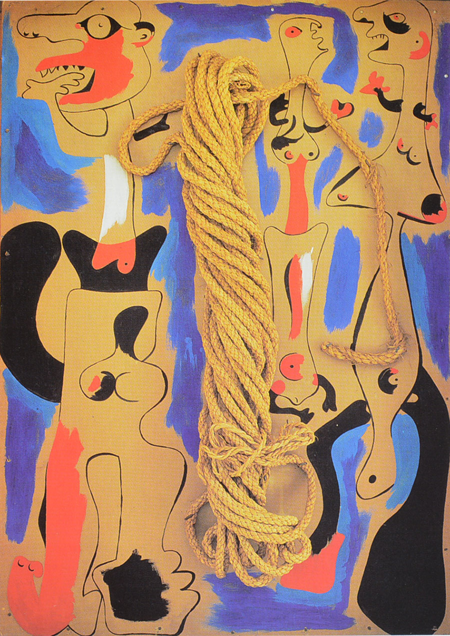 Miró - Cuerda y personas I 