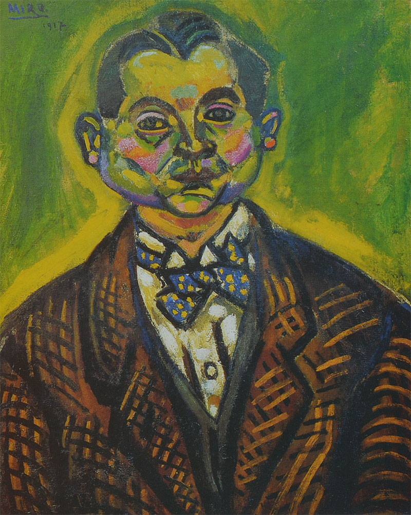 Miró - Autorretrato (1917)