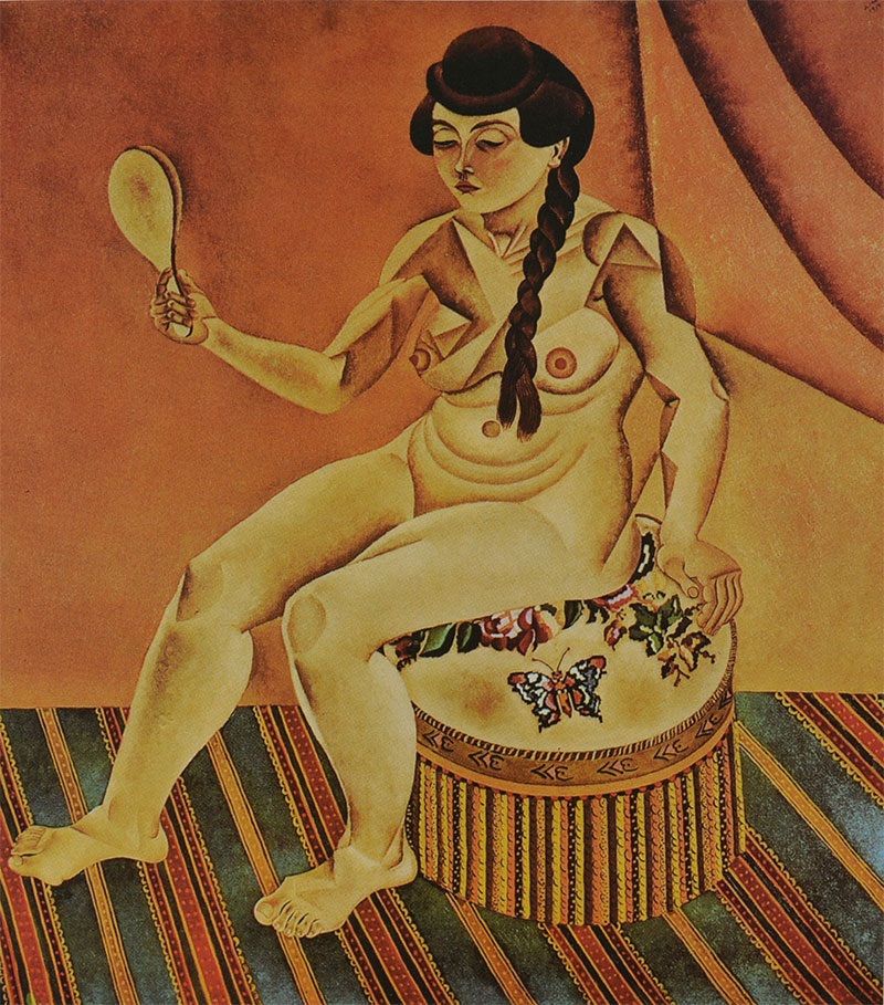 Miró - Desnudo con espejo