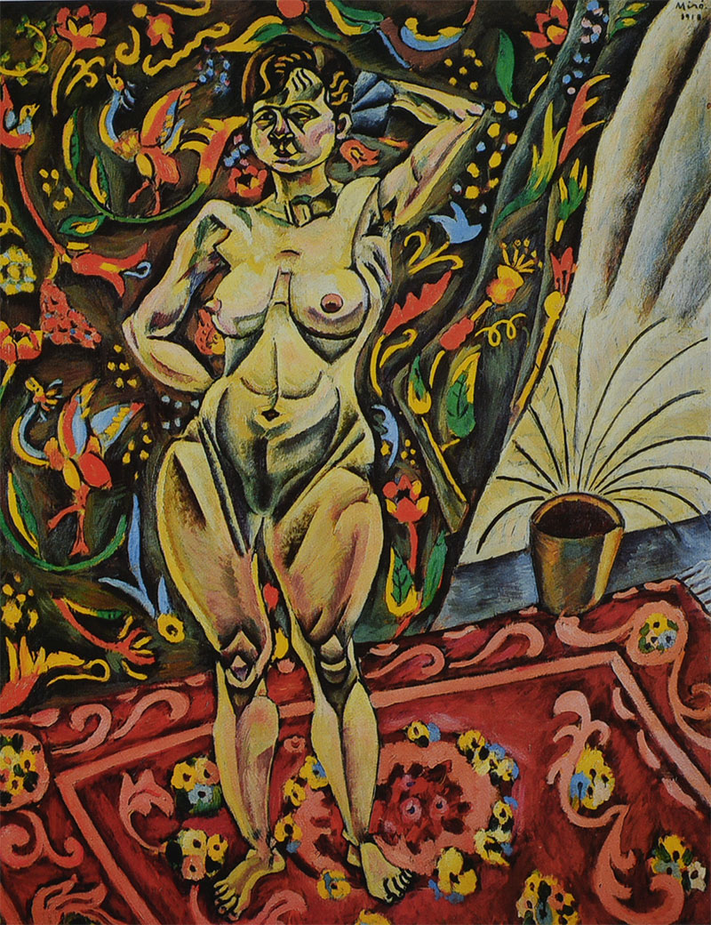 Miró - Desnudo de pie