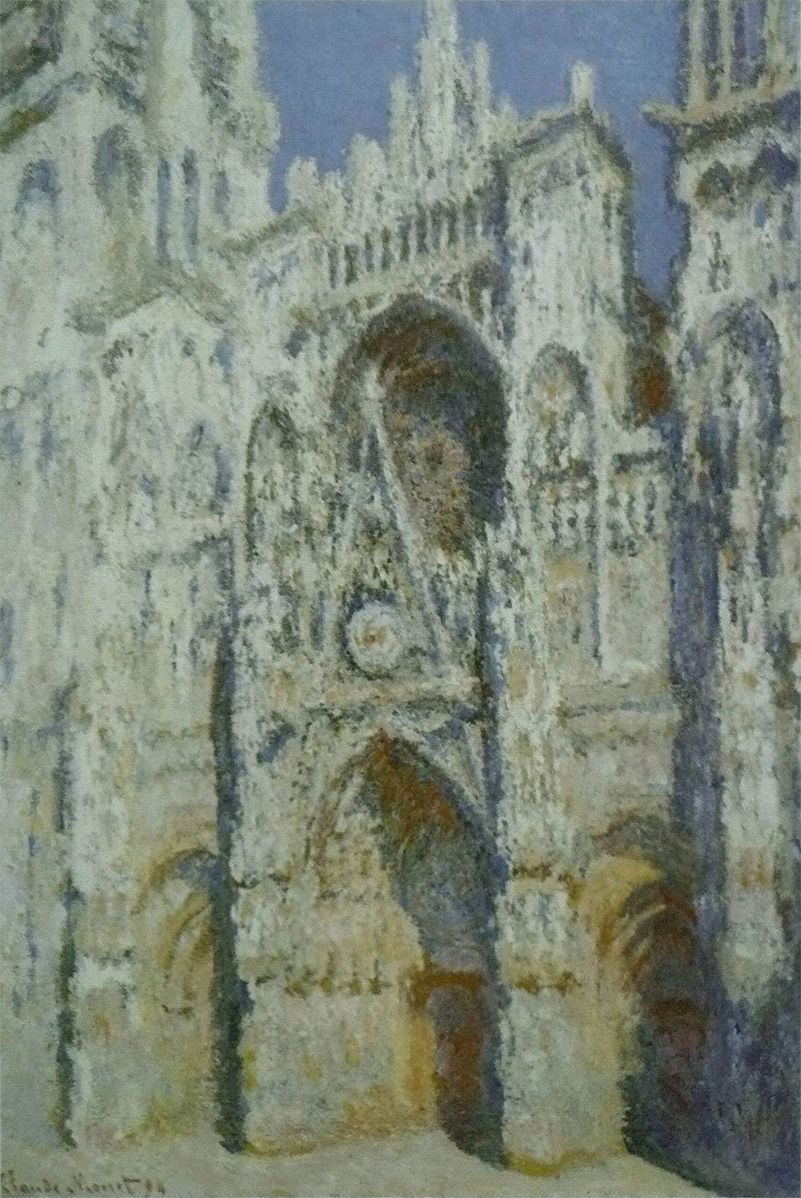 Claude Monet - La catedral de Rouen, primer sol 