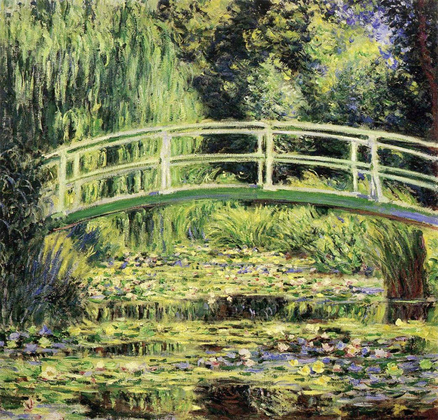 Claude Monet - El estanque de los nenúfares (Los nenúfares blancos) 