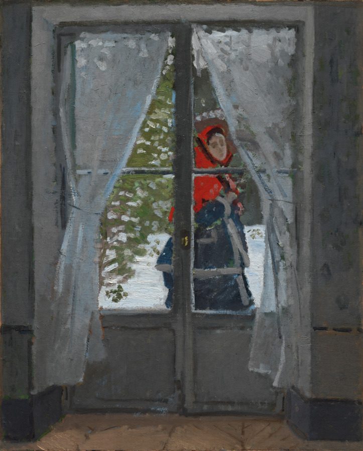 Claude Monet - El pañuelo rojo