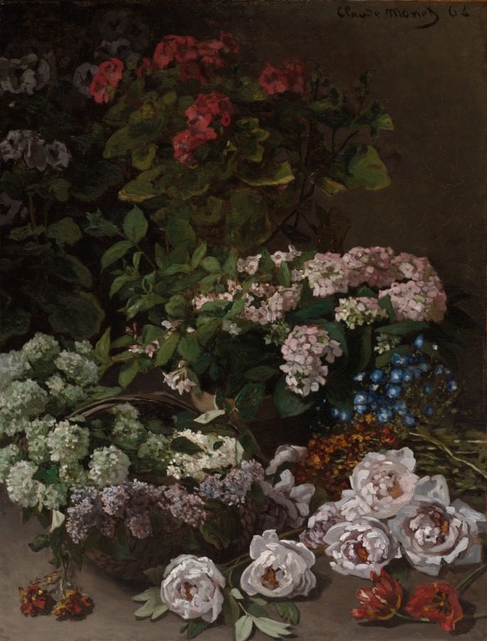 Claude Monet - Flores de primavera