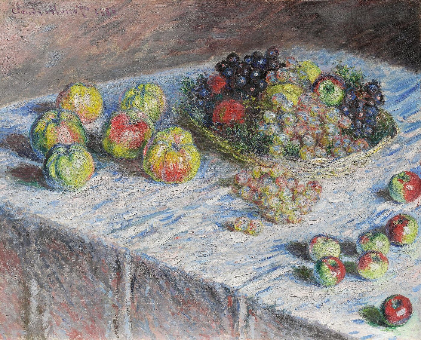 Claude Monet - Manzanas y uvas