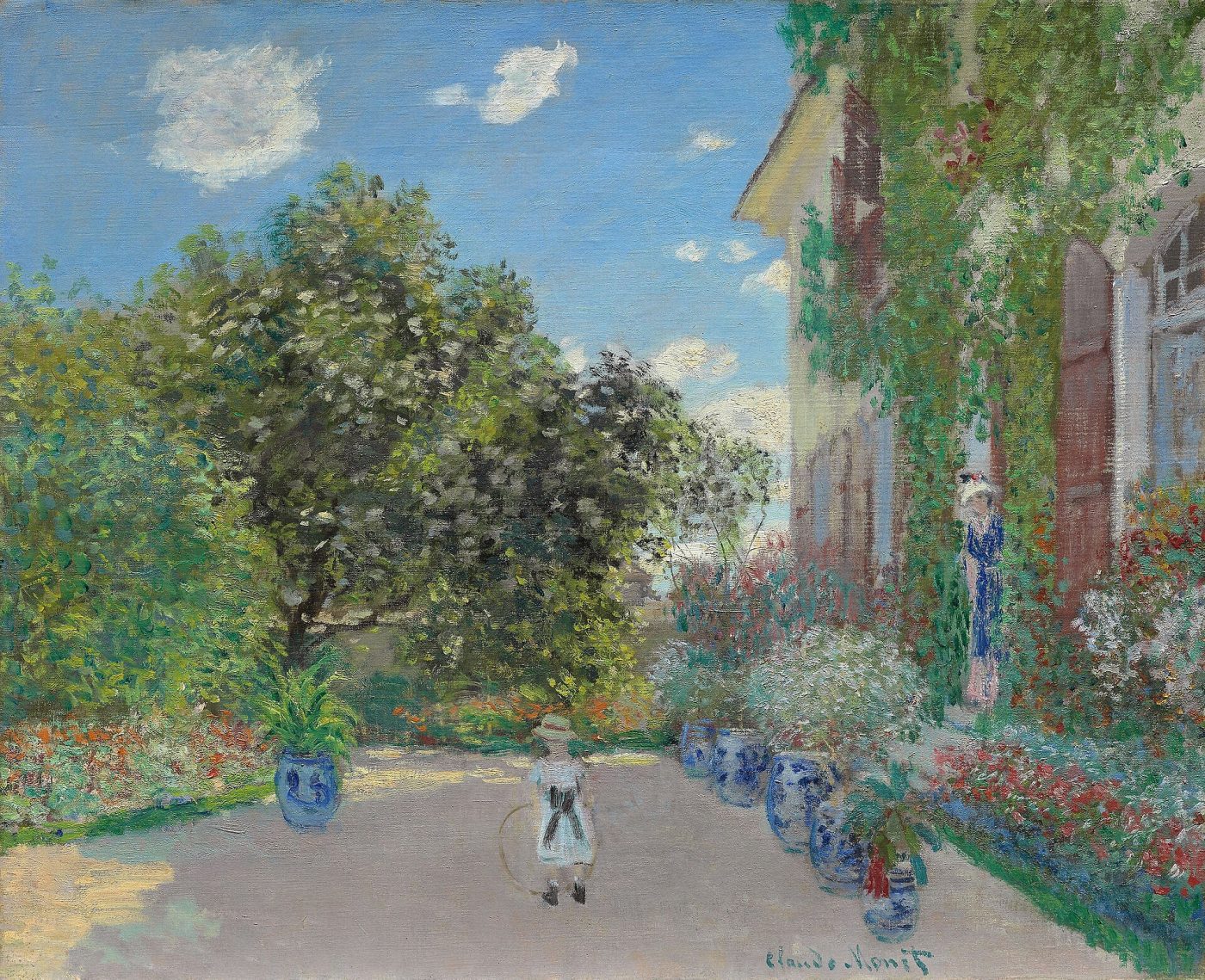 Claude Monet - La casa del artista en Argenteuil