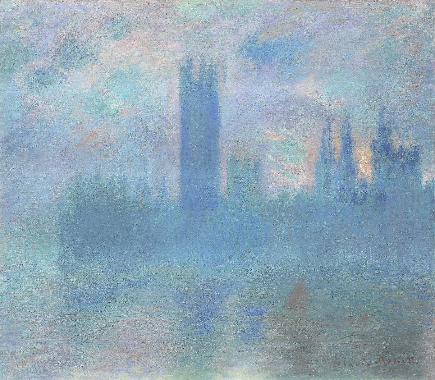 Claude Monet - Houses of Parliament Londres