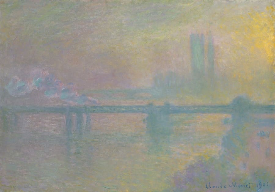 Claude Monet - El puente de Charing Cross, Londres