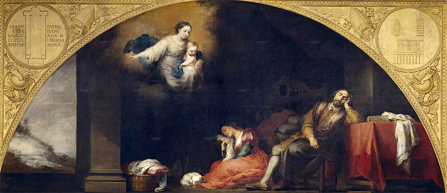 Bartolomé Esteban Murillo - El sueño del patricio 