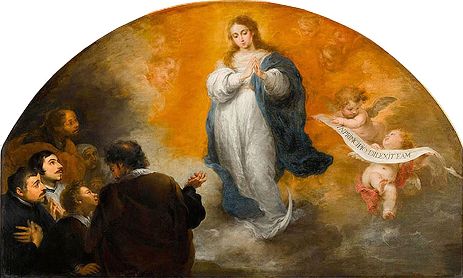 Bartolomé Esteban Murillo - El Triunfo de la Inmaculada Concepción 