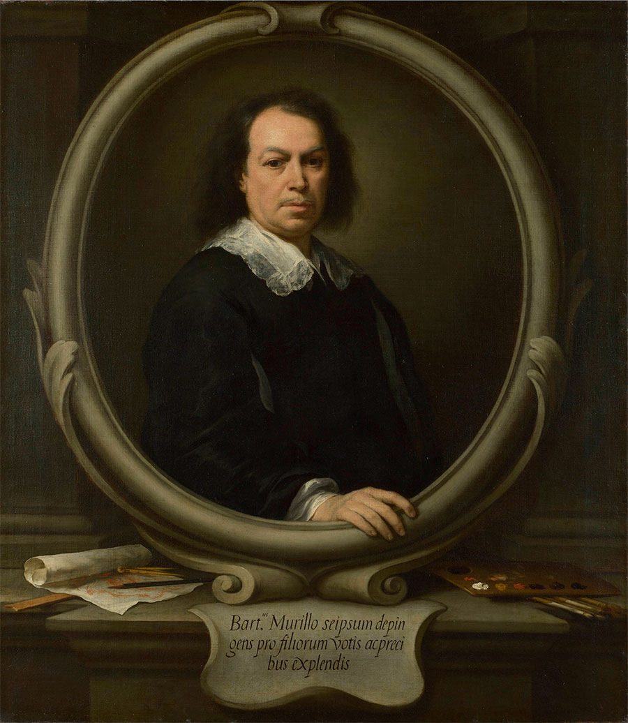Bartolomé Esteban Murillo - Autorretrato 