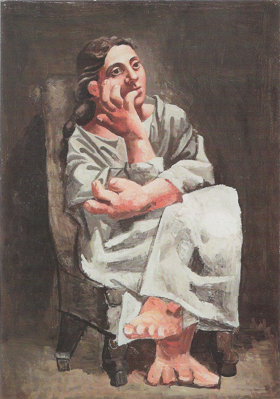 Picasso - Mujer sentada 